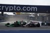 Zhou Guanyu, Stake F1 Team Kick Sauber C44 battles with Nico Hulkenberg, Haas VF-24 ; 2024 Miami Grand Prix, Formula One World Championship